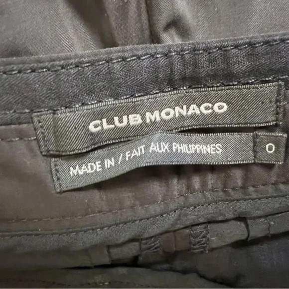 Club Monaco Black Ankle Pant Size 0 - Picture 6 of 8